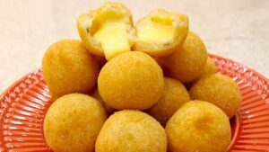 Bolinha de Queijo na Air Fryer