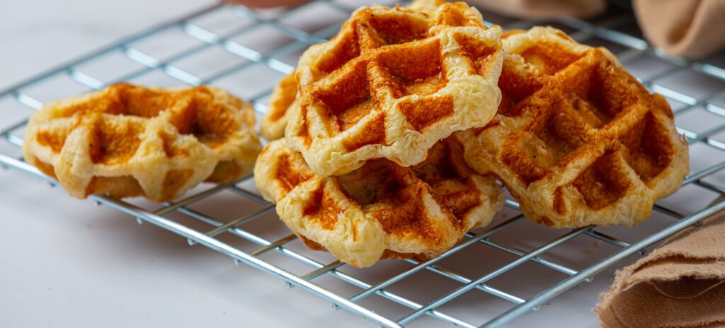 Como fazer Waffle de pão de queijo