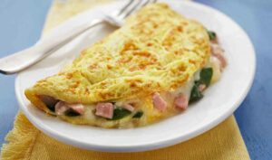 Omelete de Micro-ondas